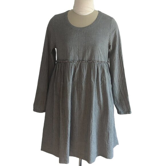 Hannes Roether Striped Cotton Dress - Picture 1 of 5